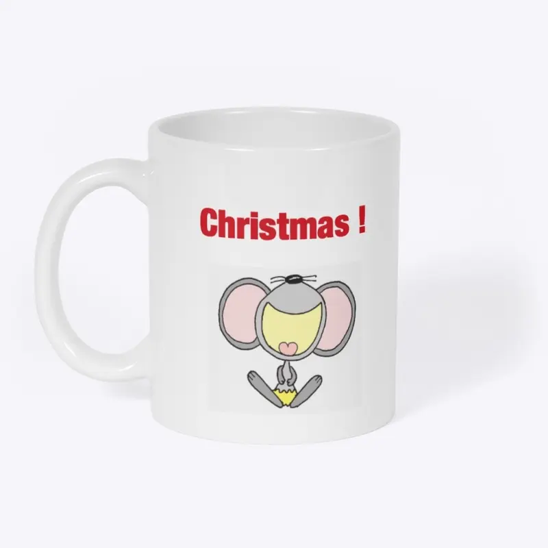 My Mouse Christmas mug